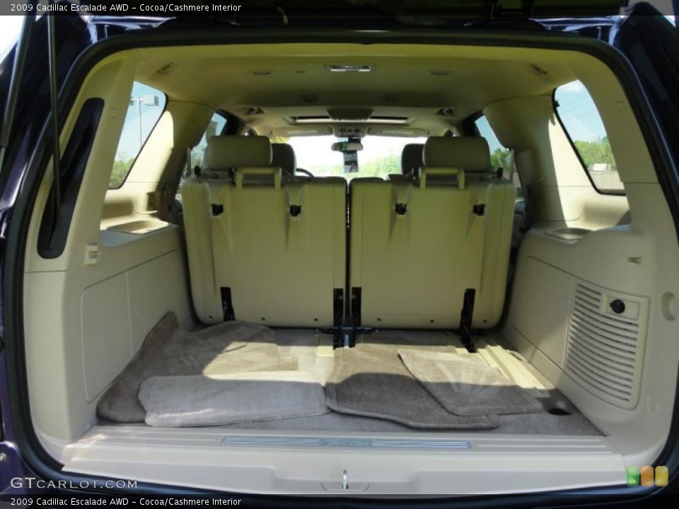 Cocoa/Cashmere Interior Trunk for the 2009 Cadillac Escalade AWD #49088469