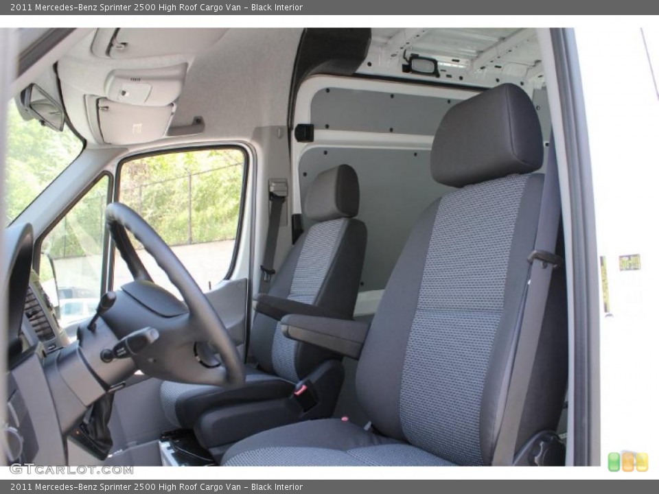 Black Interior Photo for the 2011 Mercedes-Benz Sprinter 2500 High Roof Cargo Van #49089152