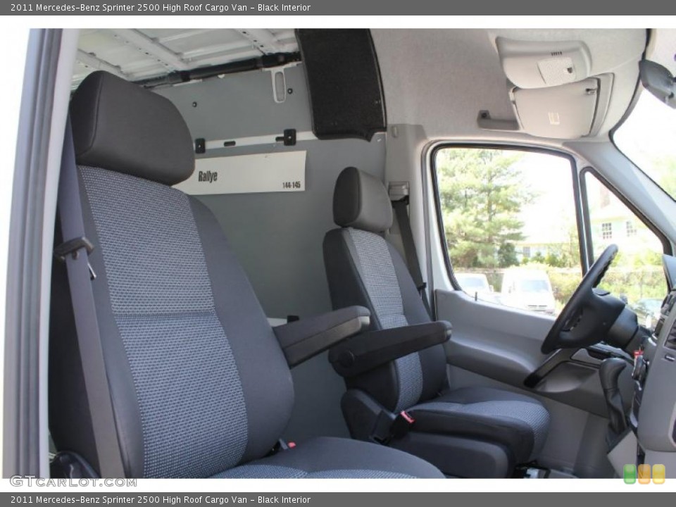 Black Interior Photo for the 2011 Mercedes-Benz Sprinter 2500 High Roof Cargo Van #49089183