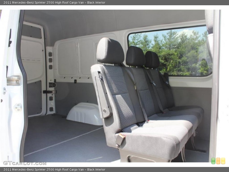 Black Interior Photo for the 2011 Mercedes-Benz Sprinter 2500 High Roof Cargo Van #49089372
