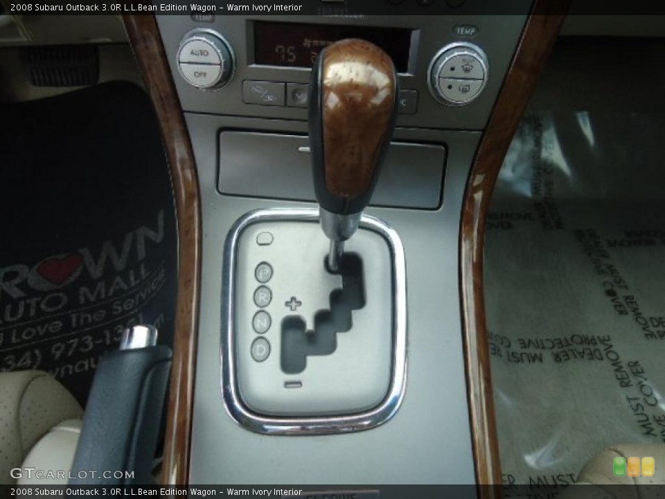 Warm Ivory Interior Transmission for the 2008 Subaru Outback 3.0R L.L.Bean Edition Wagon #49092125