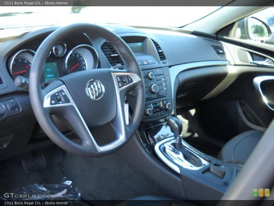 Ebony Interior Dashboard for the 2011 Buick Regal CXL #49092872