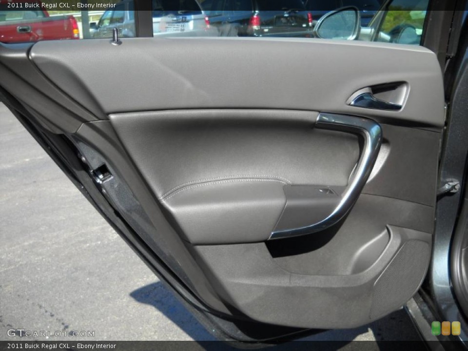 Ebony Interior Door Panel for the 2011 Buick Regal CXL #49092977