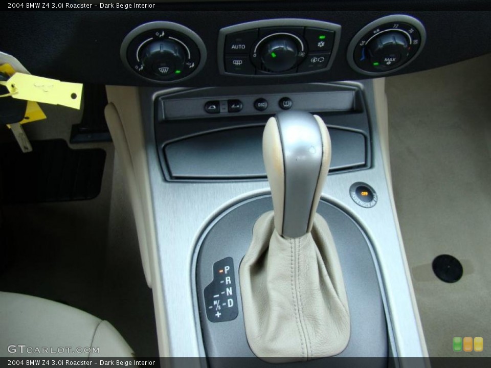 Dark Beige Interior Transmission for the 2004 BMW Z4 3.0i Roadster #49094150