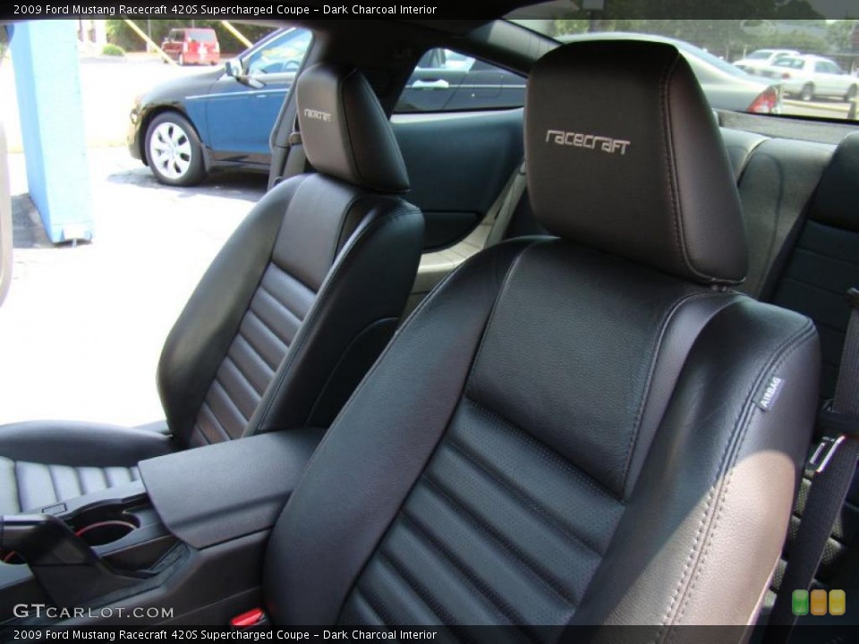 Dark Charcoal Interior Photo for the 2009 Ford Mustang Racecraft 420S Supercharged Coupe #49095888