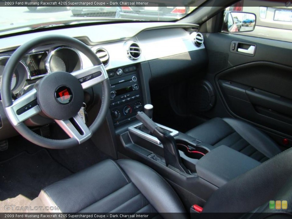 Dark Charcoal Interior Prime Interior for the 2009 Ford Mustang Racecraft 420S Supercharged Coupe #49095965