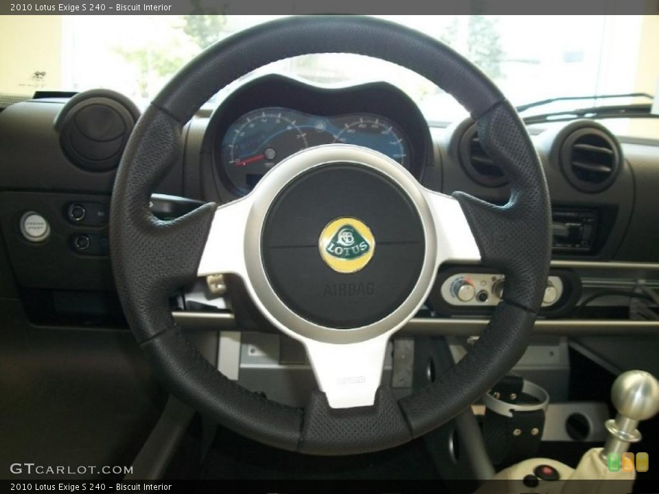 Biscuit Interior Steering Wheel for the 2010 Lotus Exige S 240 #49098977