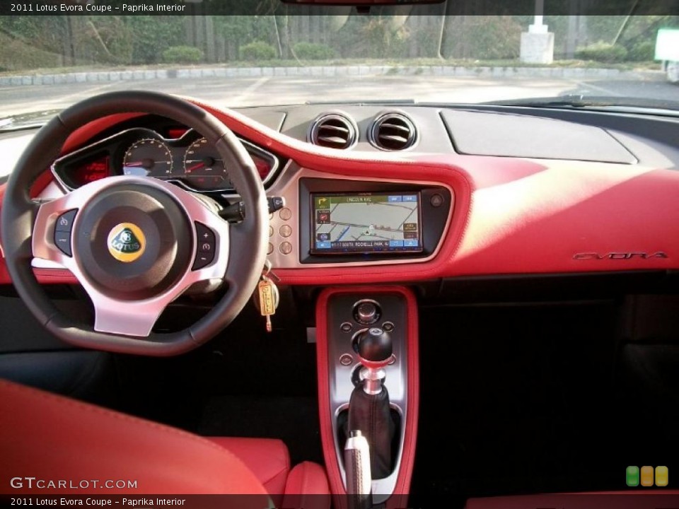 Paprika Interior Dashboard for the 2011 Lotus Evora Coupe #49099439
