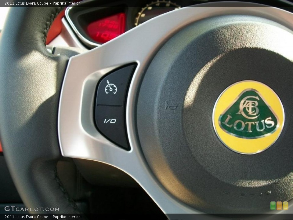 Paprika Interior Controls for the 2011 Lotus Evora Coupe #49099466