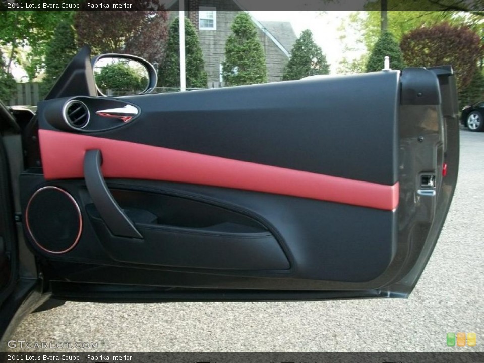 Paprika Interior Door Panel for the 2011 Lotus Evora Coupe #49099601