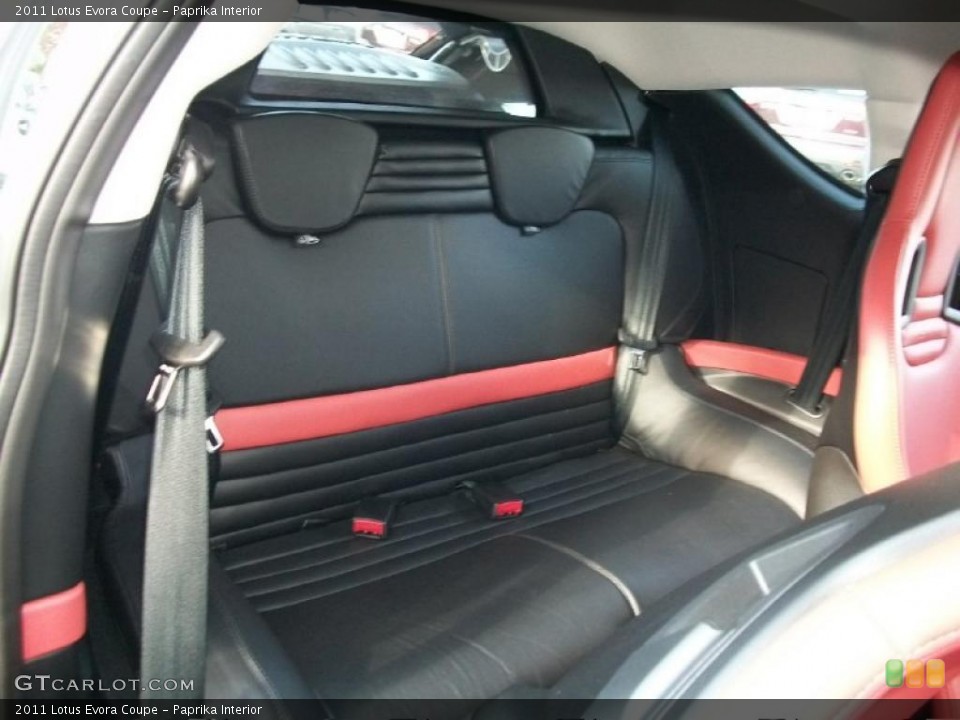 Paprika Interior Photo for the 2011 Lotus Evora Coupe #49099619