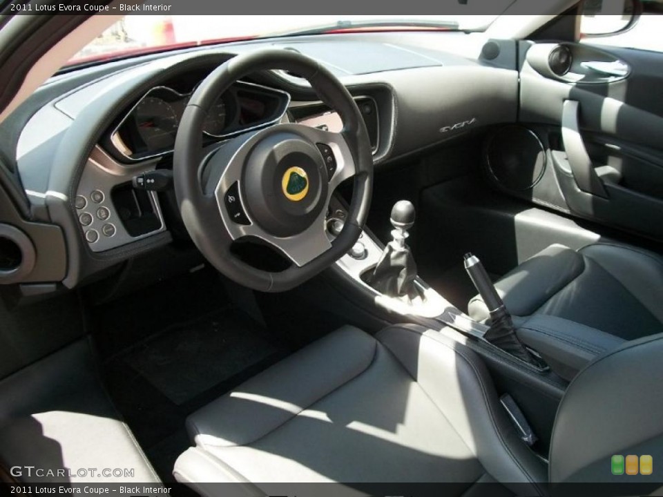 Black Interior Photo for the 2011 Lotus Evora Coupe #49099889