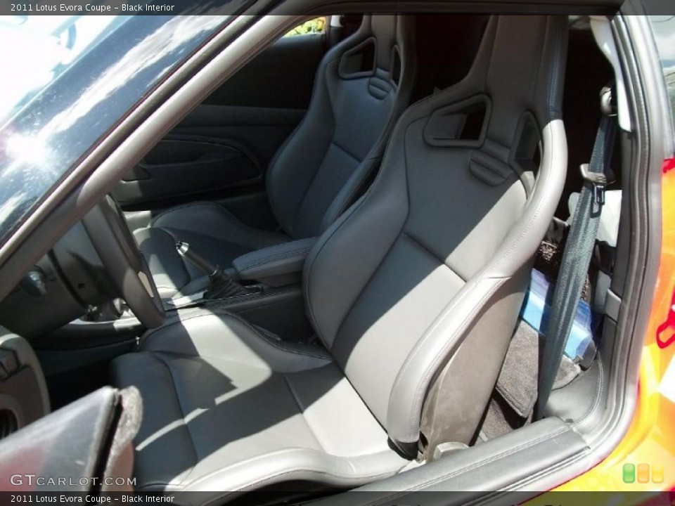 Black Interior Photo for the 2011 Lotus Evora Coupe #49099922