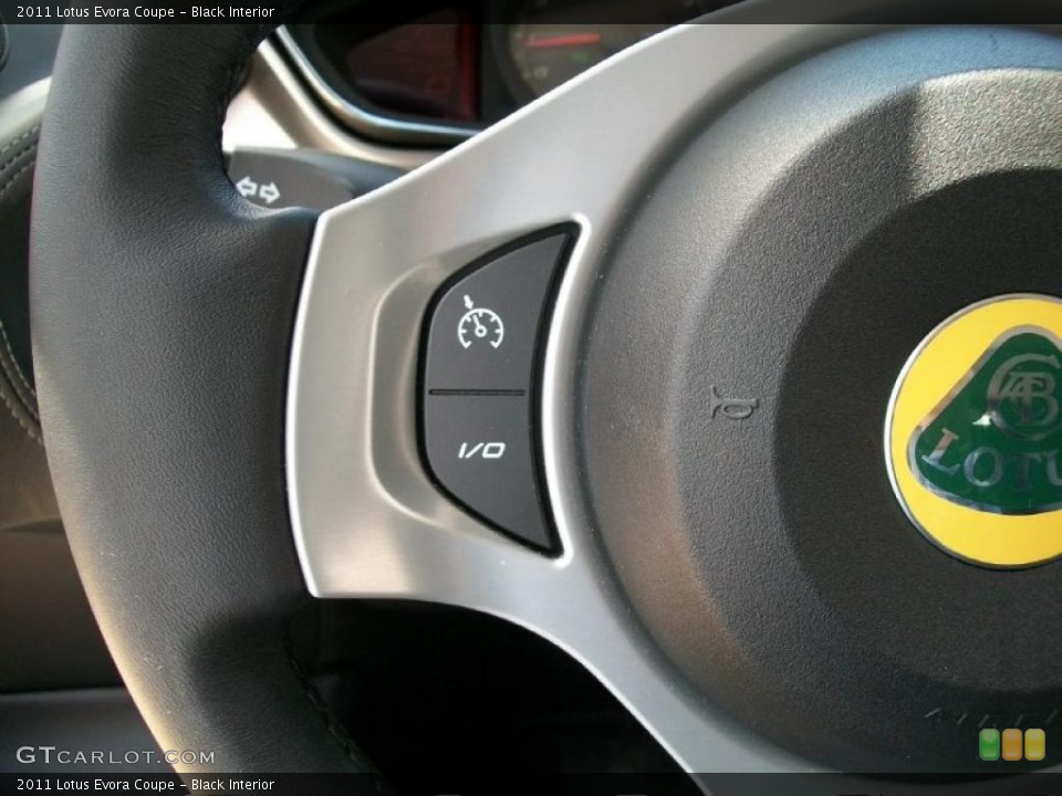 Black Interior Controls for the 2011 Lotus Evora Coupe #49099949