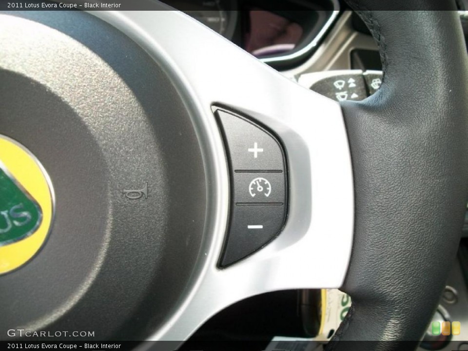 Black Interior Controls for the 2011 Lotus Evora Coupe #49099964