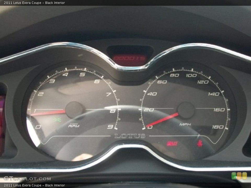 Black Interior Gauges for the 2011 Lotus Evora Coupe #49099994