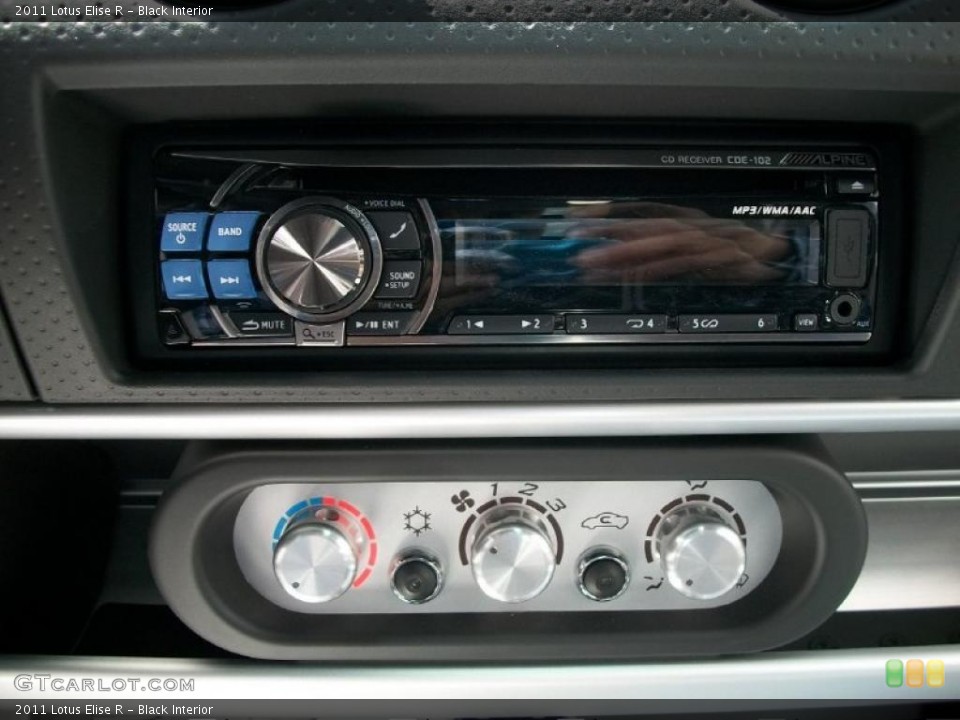 Black Interior Controls for the 2011 Lotus Elise R #49100990
