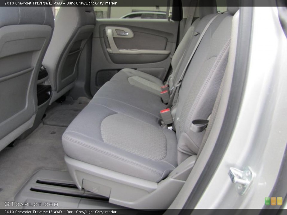 Dark Gray/Light Gray Interior Photo for the 2010 Chevrolet Traverse LS AWD #49101874