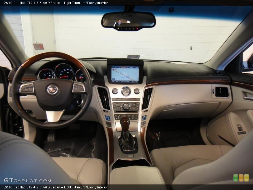 Light Titanium/Ebony Interior Dashboard for the 2010 Cadillac CTS 4 3.6 AWD Sedan #49103975