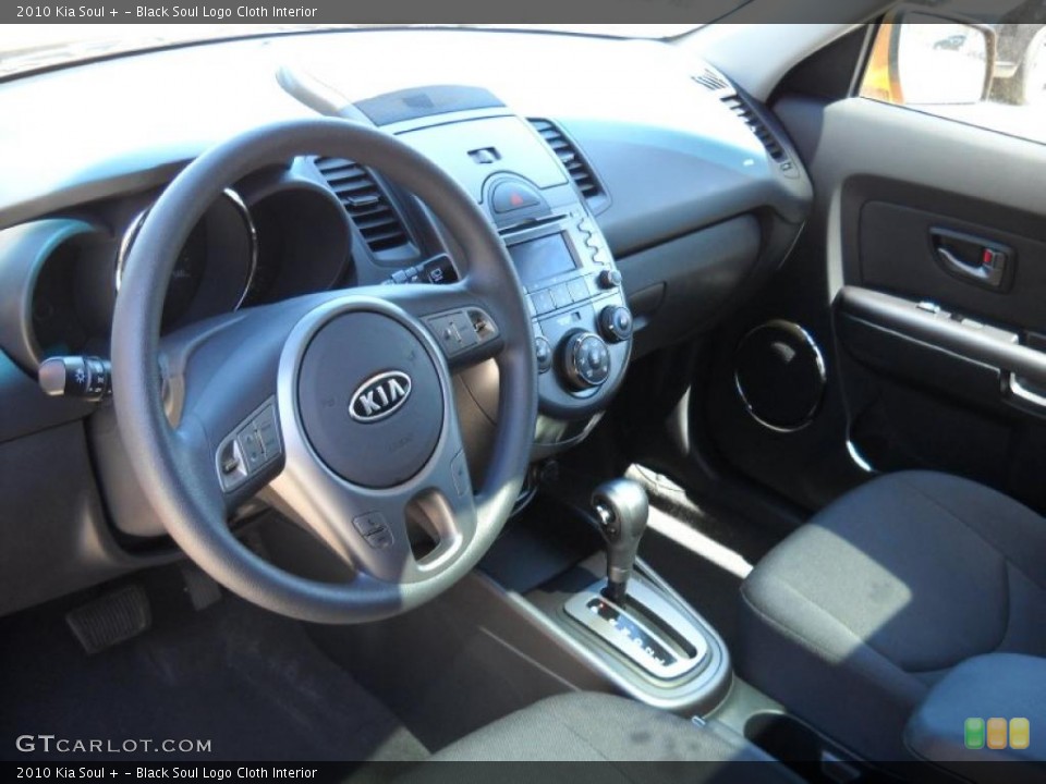 Black Soul Logo Cloth Interior Dashboard for the 2010 Kia Soul + #49107578