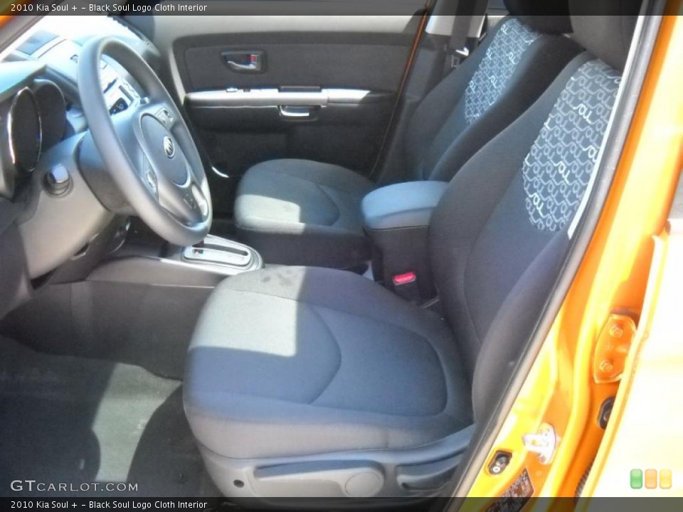 Black Soul Logo Cloth Interior Photo for the 2010 Kia Soul + #49107599