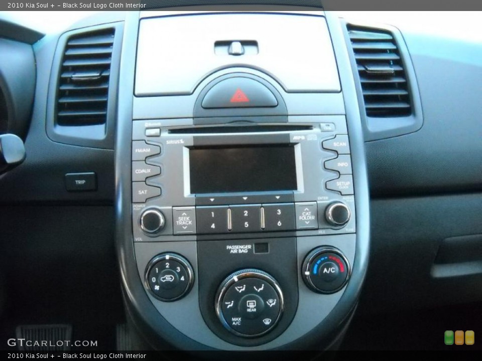 Black Soul Logo Cloth Interior Controls for the 2010 Kia Soul + #49107722