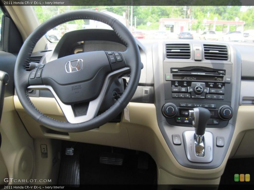 Ivory Interior Dashboard for the 2011 Honda CR-V EX-L #49107818
