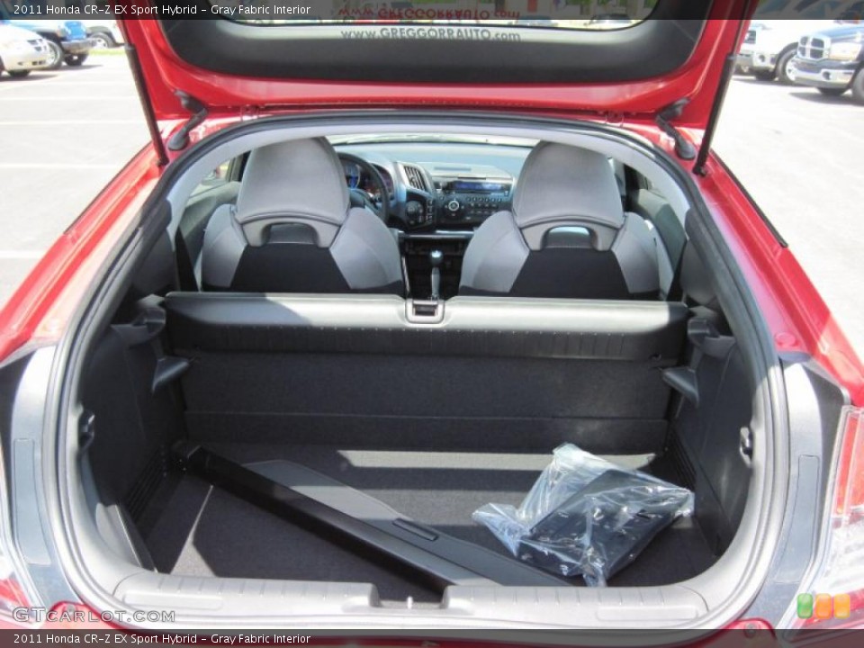 Gray Fabric Interior Trunk for the 2011 Honda CR-Z EX Sport Hybrid #49108118