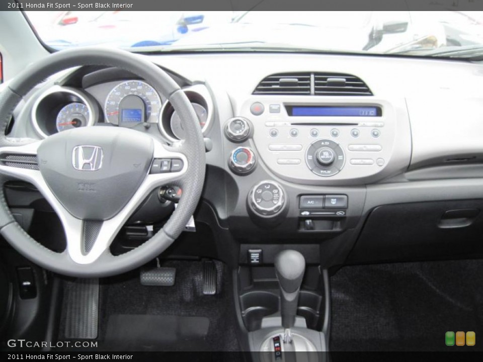 Sport Black Interior Dashboard for the 2011 Honda Fit Sport #49109381