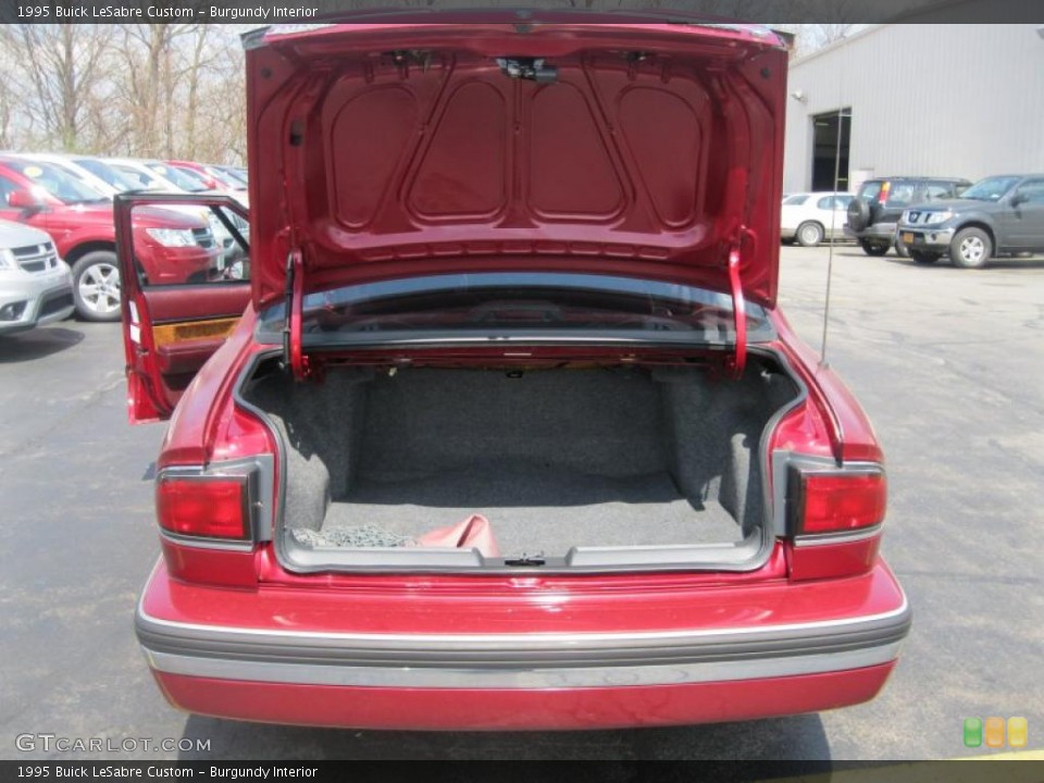 Burgundy Interior Trunk for the 1995 Buick LeSabre Custom #49109720