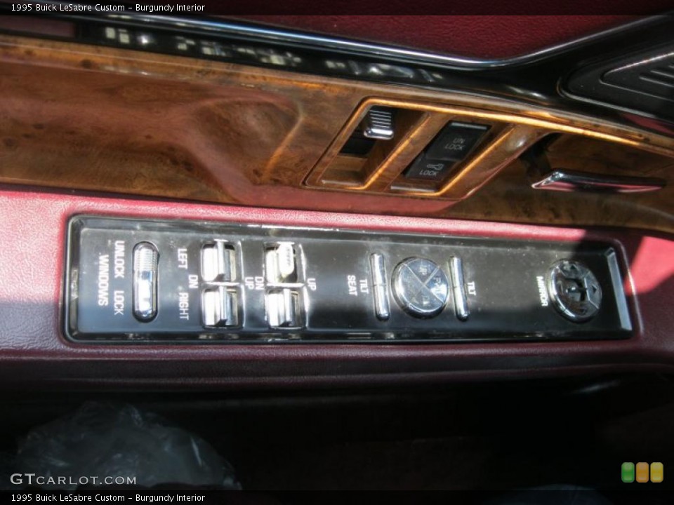 Burgundy Interior Controls for the 1995 Buick LeSabre Custom #49109944