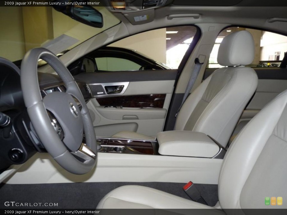 Ivory/Oyster Interior Photo for the 2009 Jaguar XF Premium Luxury #49110329