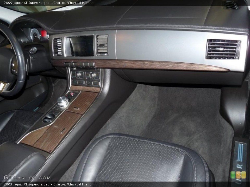 Charcoal/Charcoal Interior Dashboard for the 2009 Jaguar XF Supercharged #49111211