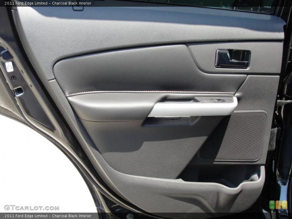 Charcoal Black Interior Door Panel for the 2011 Ford Edge Limited #49116959