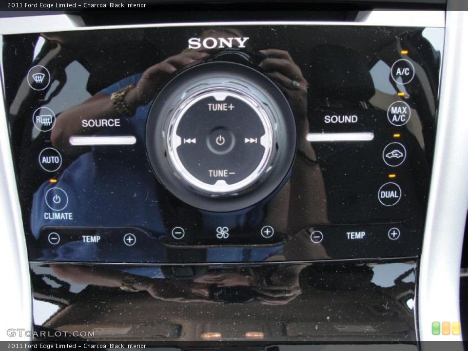 Charcoal Black Interior Controls for the 2011 Ford Edge Limited #49117091