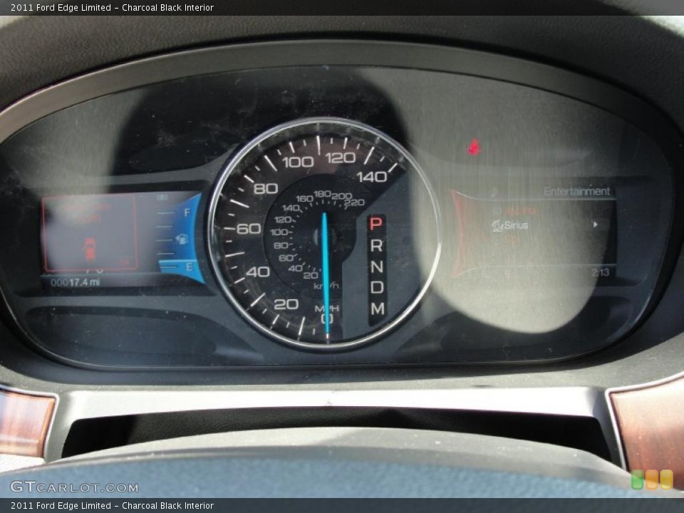 Charcoal Black Interior Gauges for the 2011 Ford Edge Limited #49117154