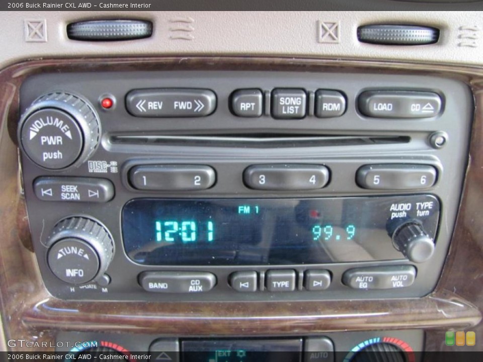 Cashmere Interior Controls for the 2006 Buick Rainier CXL AWD #49118294