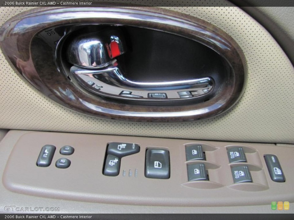 Cashmere Interior Controls for the 2006 Buick Rainier CXL AWD #49118324