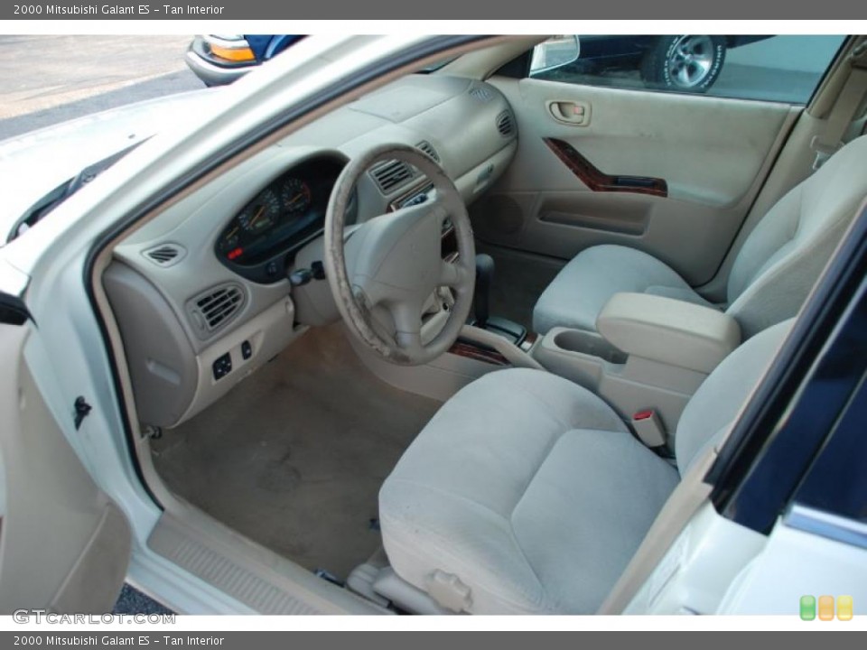 Tan Interior Photo for the 2000 Mitsubishi Galant ES #49120874