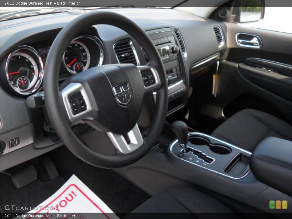 Black Interior Prime Interior for the 2011 Dodge Durango Heat #49121248