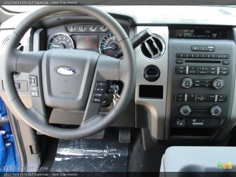 Steel Gray Interior Dashboard for the 2011 Ford F150 XLT SuperCab #49121930