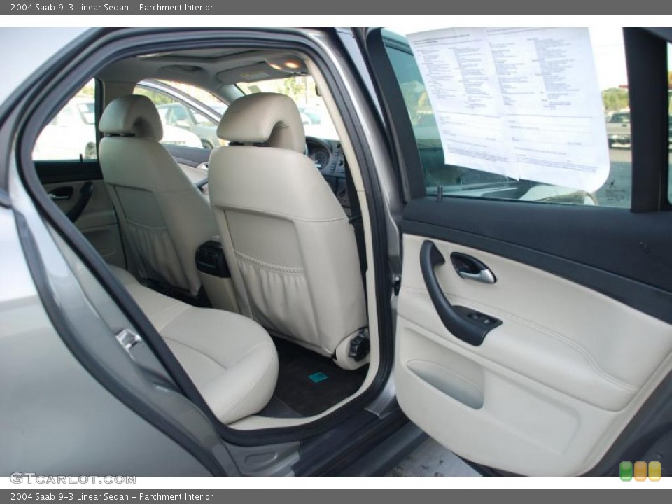 Parchment Interior Door Panel for the 2004 Saab 9-3 Linear Sedan #49122170