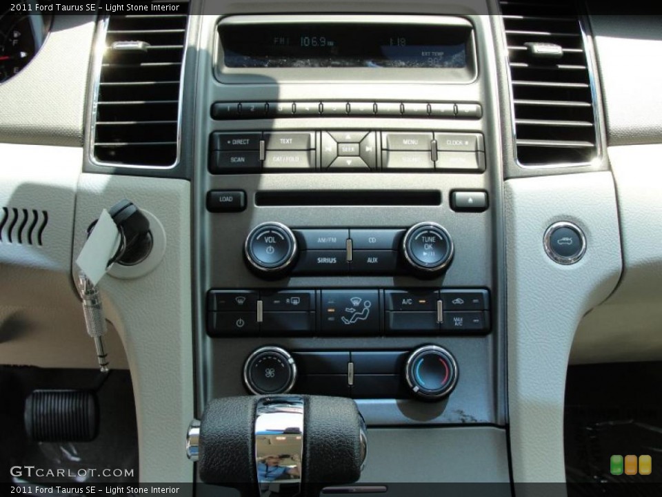 Light Stone Interior Controls for the 2011 Ford Taurus SE #49122494