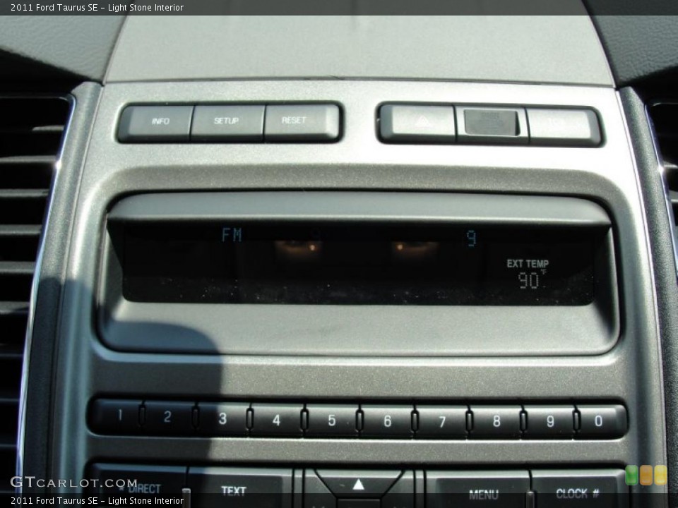 Light Stone Interior Controls for the 2011 Ford Taurus SE #49122509