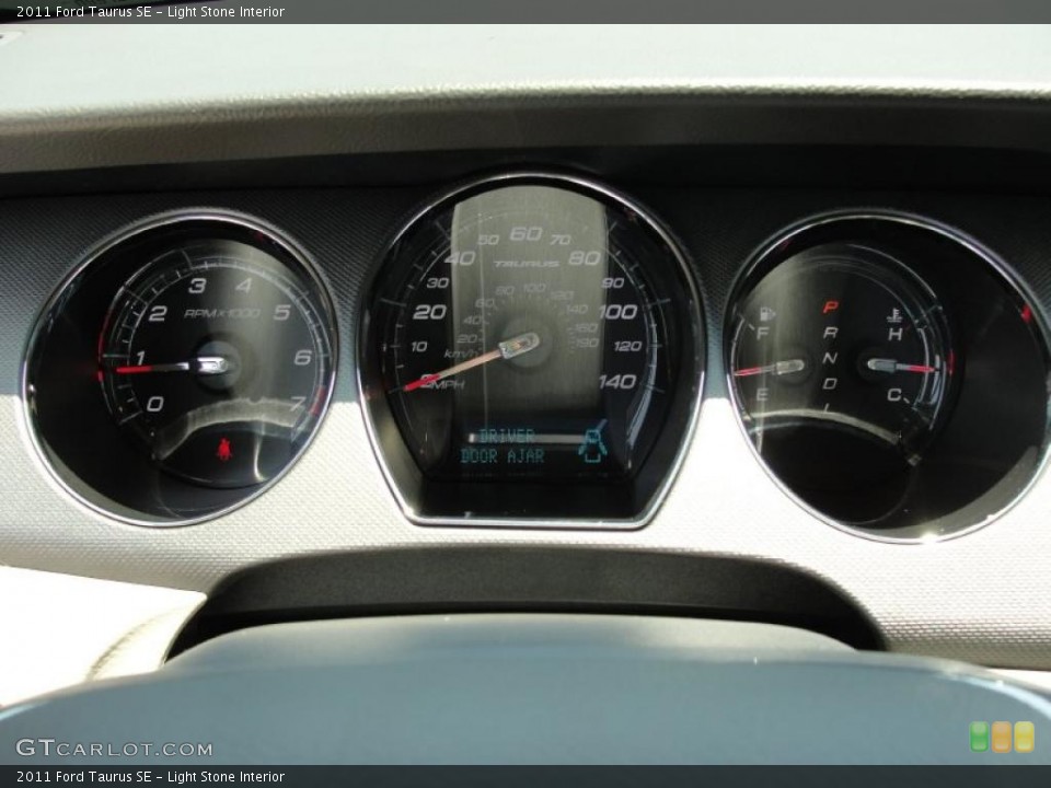 Light Stone Interior Gauges for the 2011 Ford Taurus SE #49122610