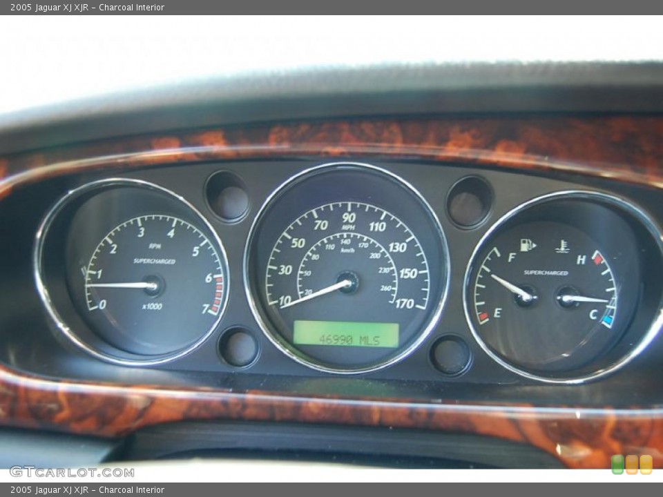 Charcoal Interior Gauges for the 2005 Jaguar XJ XJR #49123002