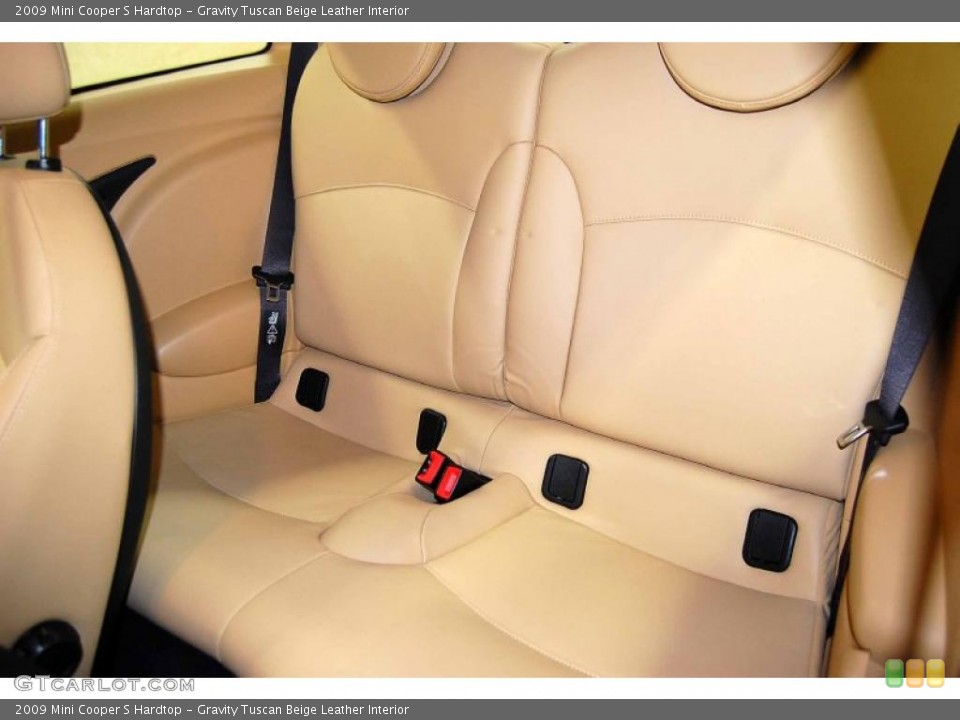 Gravity Tuscan Beige Leather Interior Photo for the 2009 Mini Cooper S Hardtop #49126034