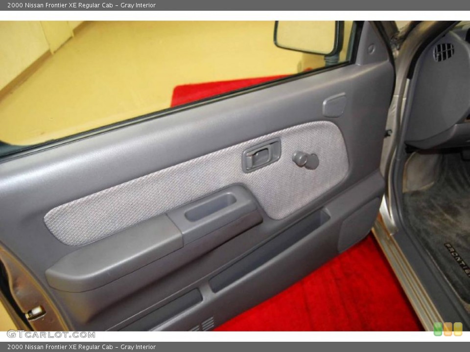 Gray Interior Door Panel for the 2000 Nissan Frontier XE Regular Cab #49126604