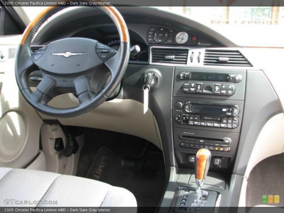 Dark Slate Gray Interior Dashboard for the 2005 Chrysler Pacifica Limited AWD #49127075