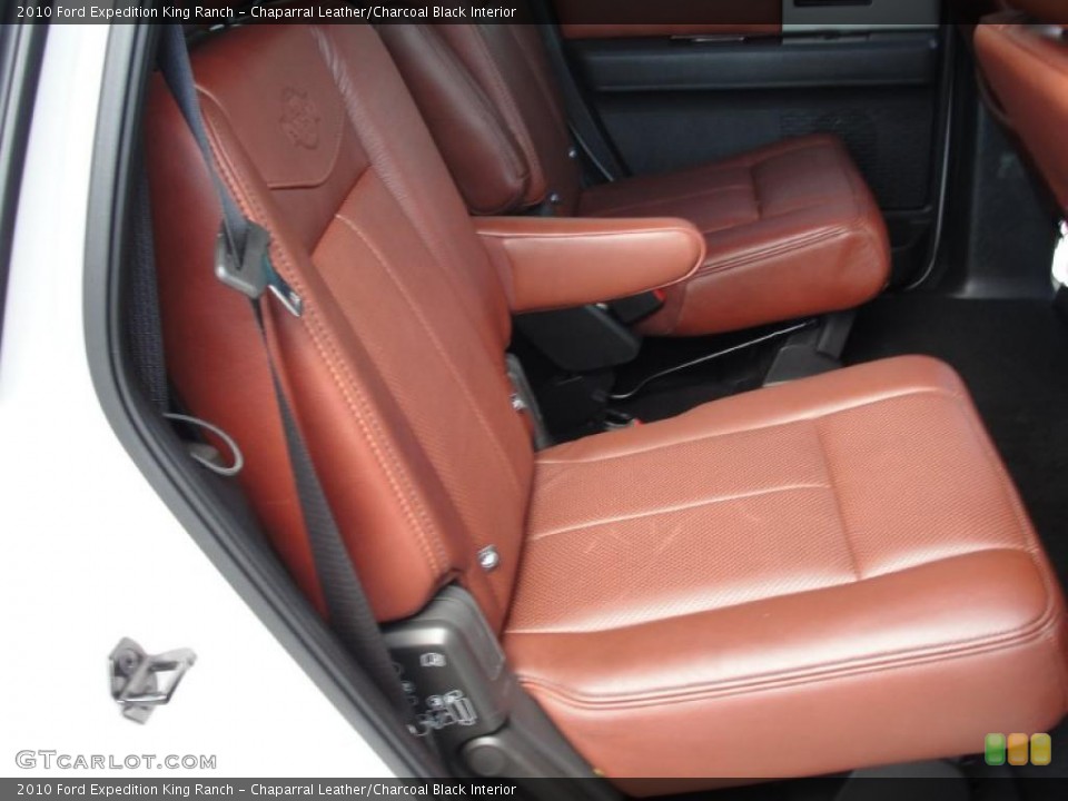 Chaparral Leather/Charcoal Black Interior Photo for the 2010 Ford Expedition King Ranch #49128905